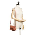 Chloe Marcie Leather Crossbody Bag (SHG-30144)
