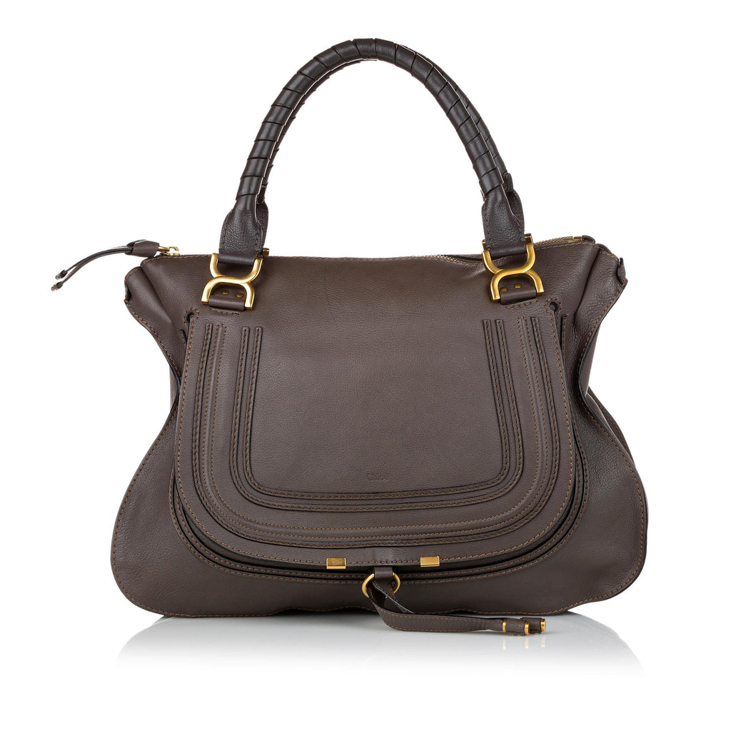 Chloe Marcie Leather Handbag (SHG-28749)