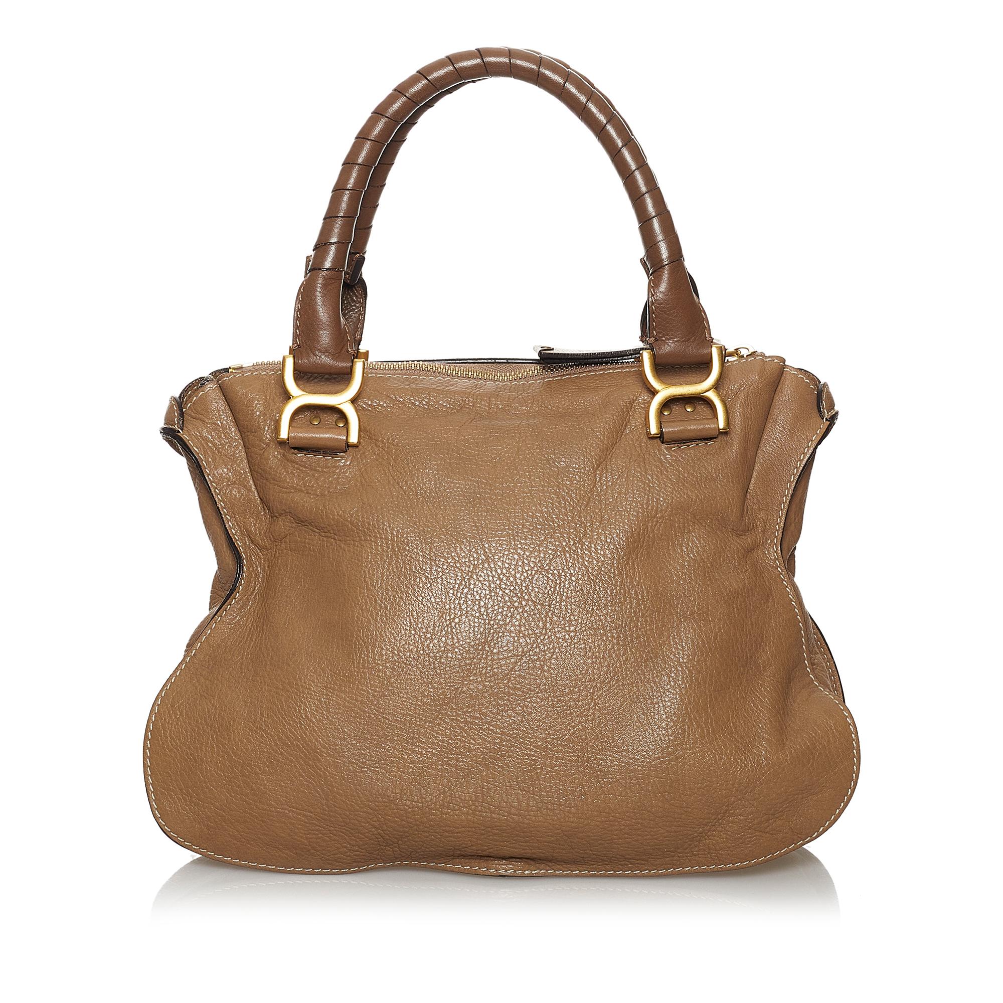 Chloe Marcie Leather Handbag (SHG-30146)