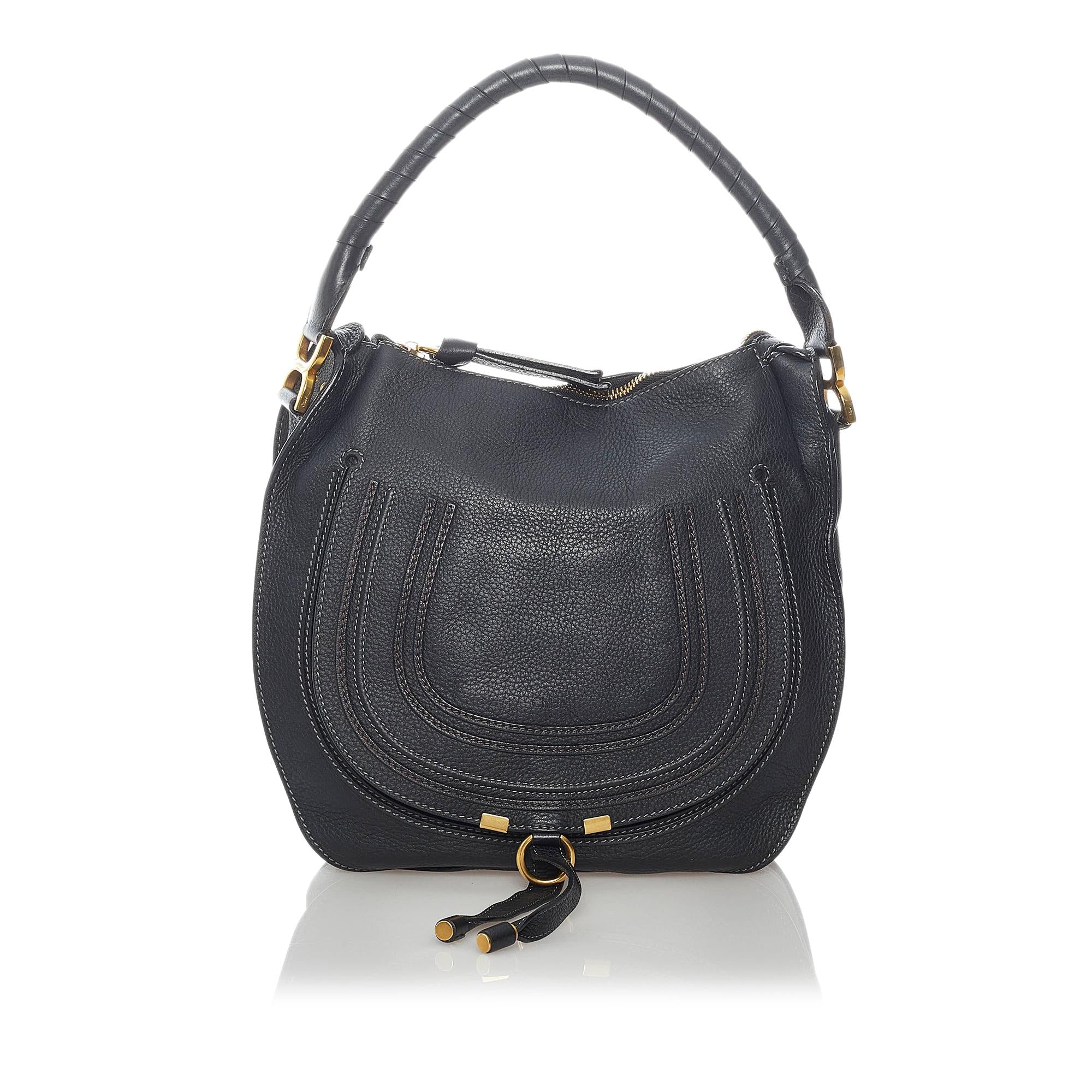 Chloe Marcie Leather Hobo (SHG-30562)