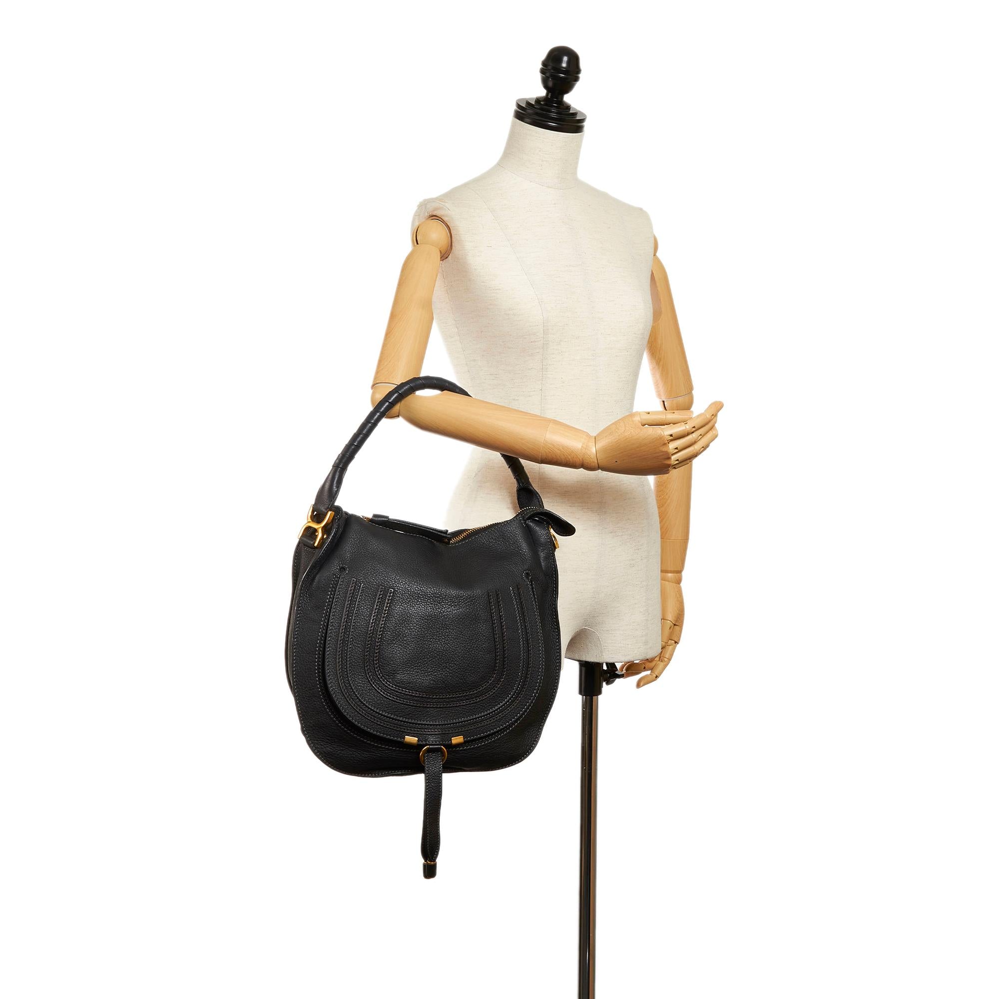 Chloe Marcie Leather Hobo (SHG-30562)