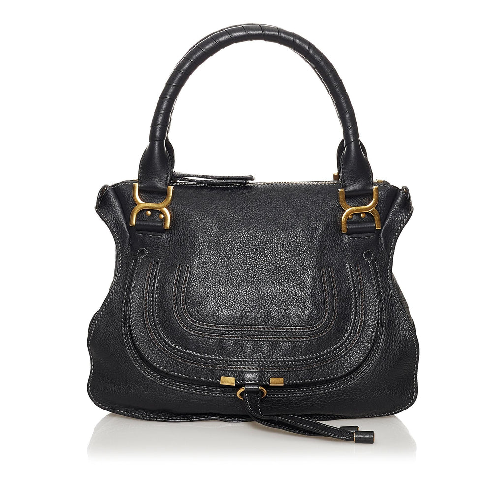 Chloe Marcie Leather Satchel (SHG-30044)