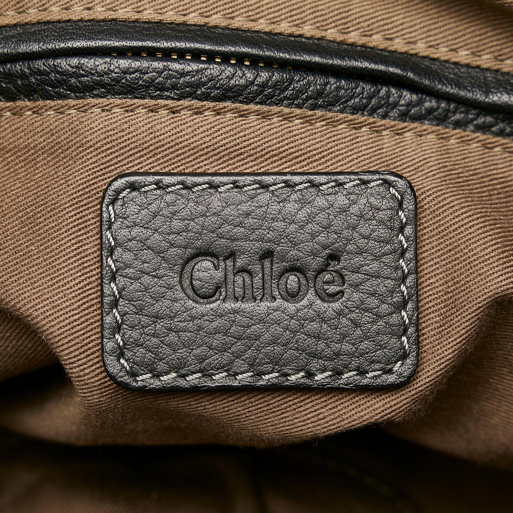 Chloe Marcie Leather Satchel (SHG-30044)