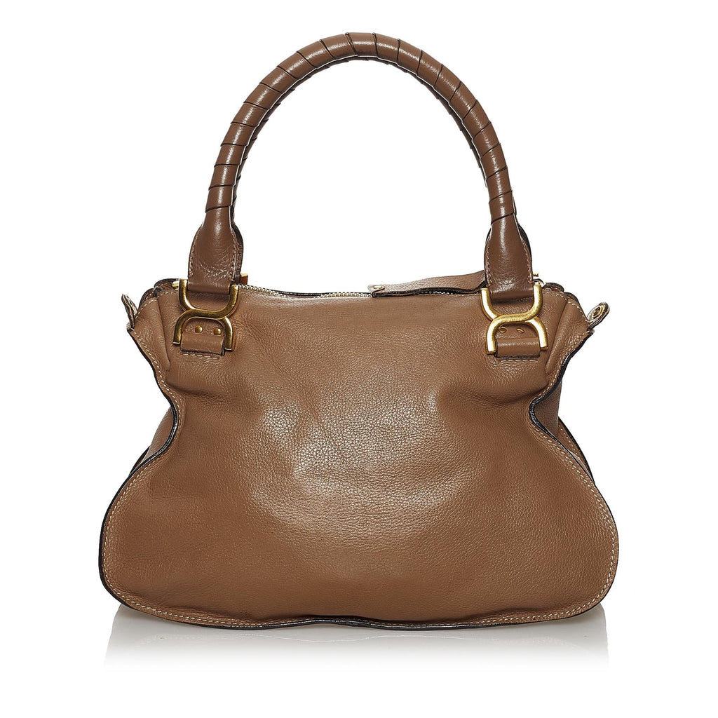 Chloe Marcie Leather Satchel (SHG-33908)