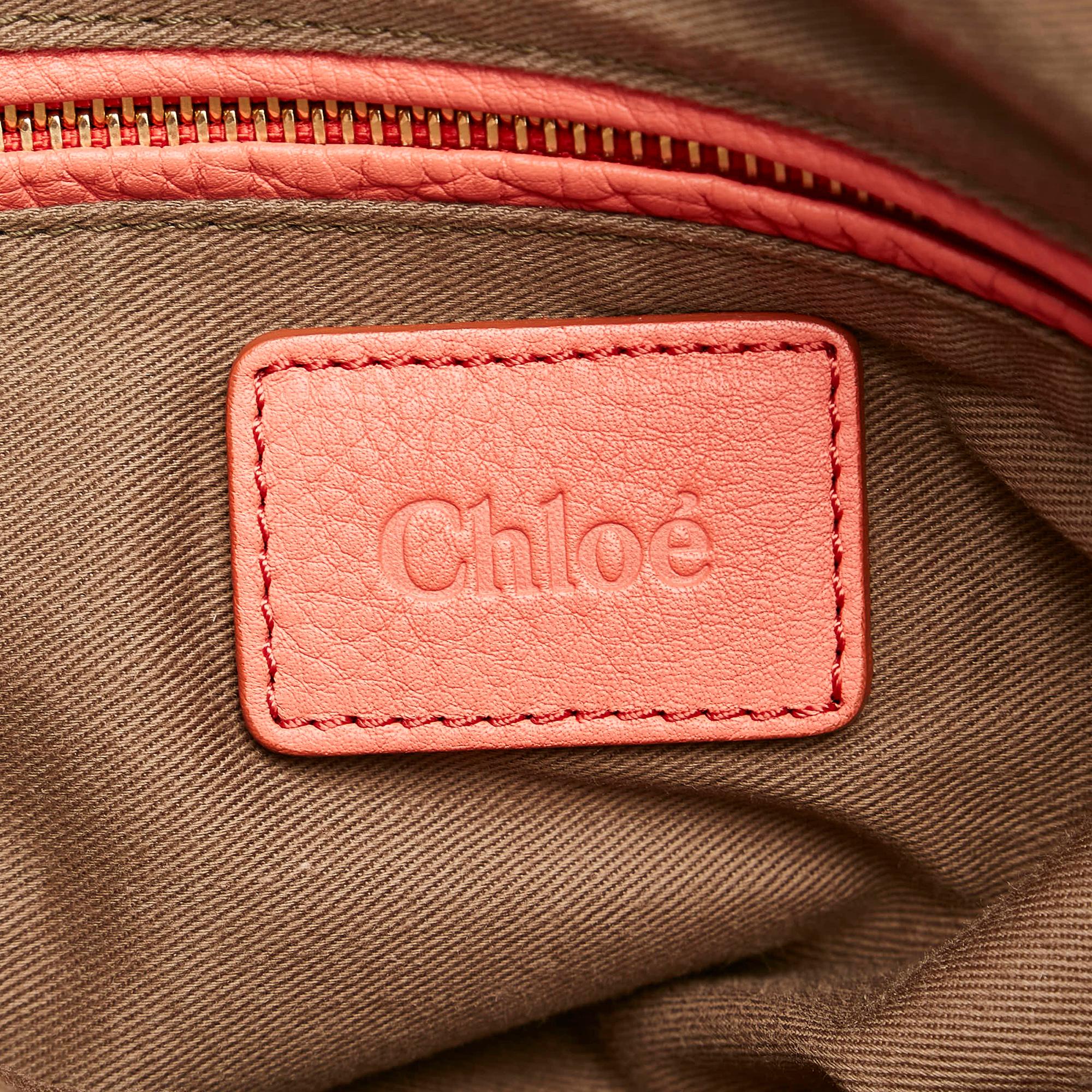 Chloe Marcie Leather Satchel (SHG-34205)