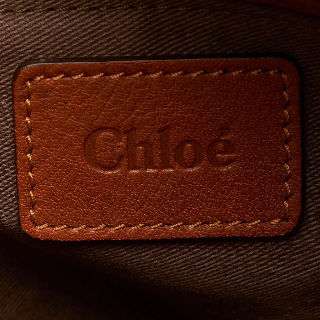 Chloe Marcie Leather Tote Bag (SHG-29753)