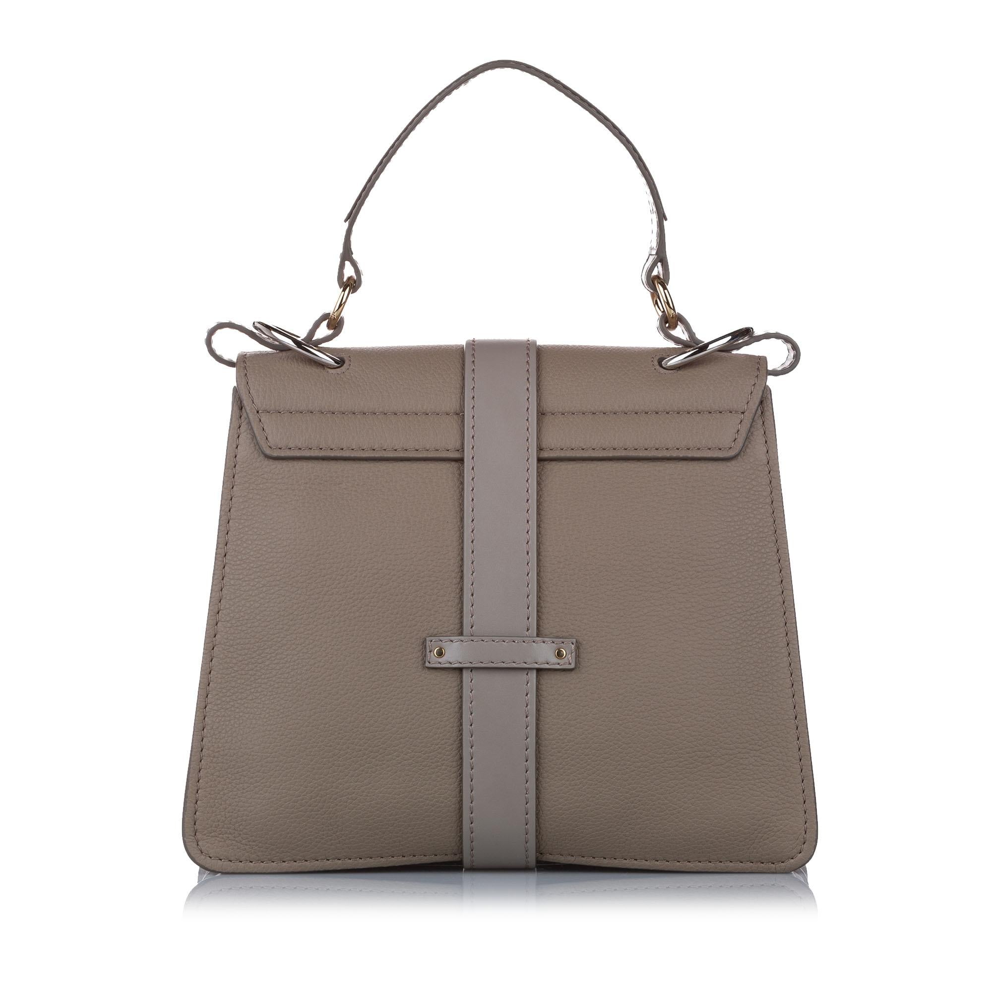 Chloe Medium Aby Leather Satchel (SHG-23011)