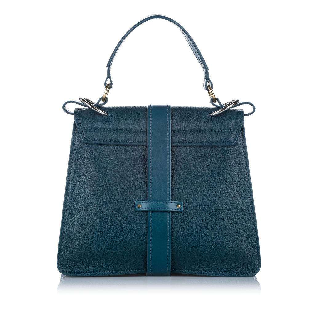 Chloe Medium Aby Leather Satchel (SHG-37643)