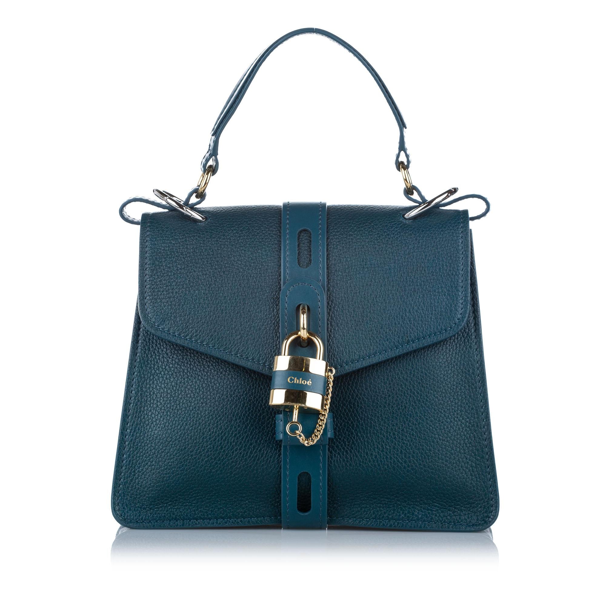 Chloe Medium Aby Leather Satchel (SHG-37643)