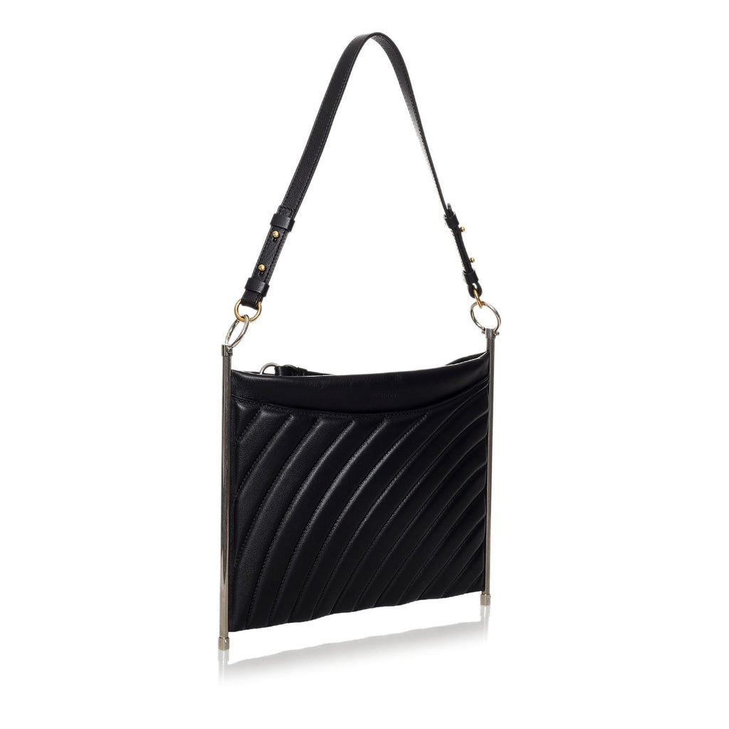 Chloe Medium Quilted Roy Clutch (SHG-nhQ2hY)