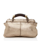 Chloe Metallic Lambskin Saskia Medium Satchel (SHF-22482)