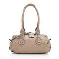 Chloe Metallic Leather Paddington Medium Satchel (SHF-fGg4oH)