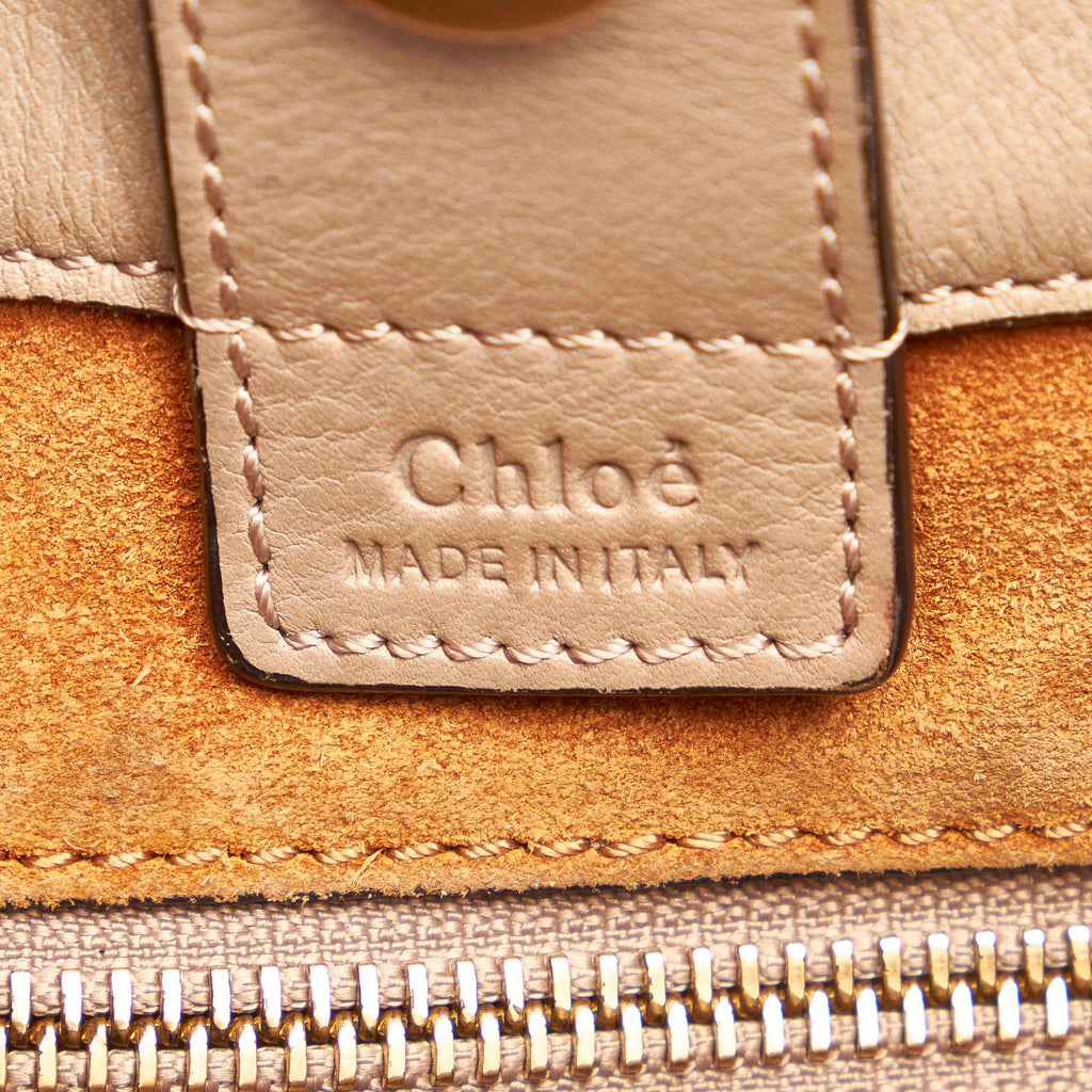 Chloe Milo Leather Tote Bag (SHG-29788)