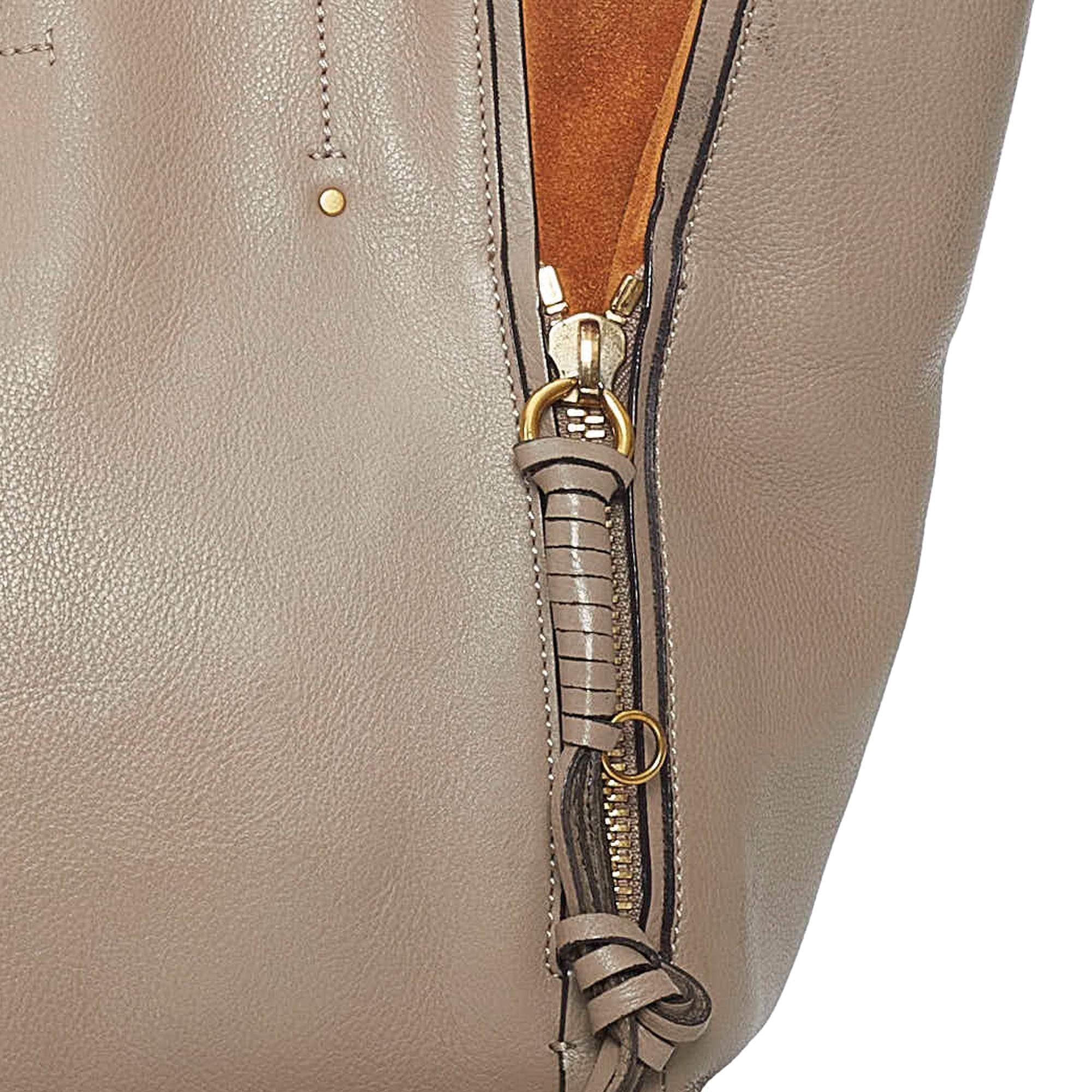Chloe Milo Leather Tote Bag (SHG-29788)