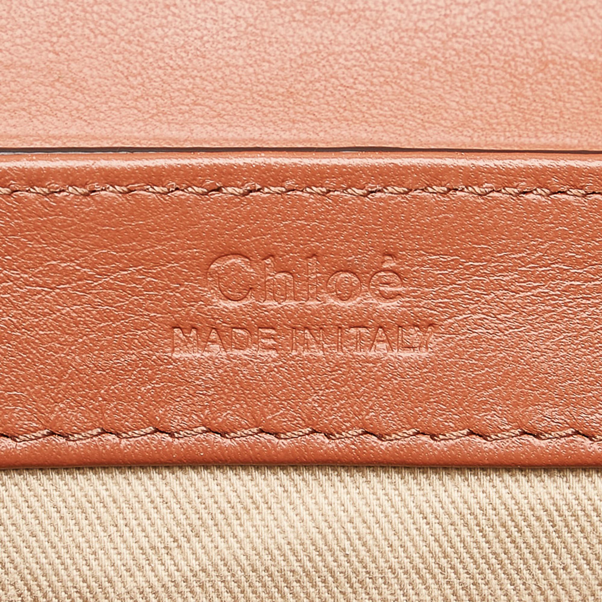 Chloe Mini C Leather Satchel (SHG-30740)