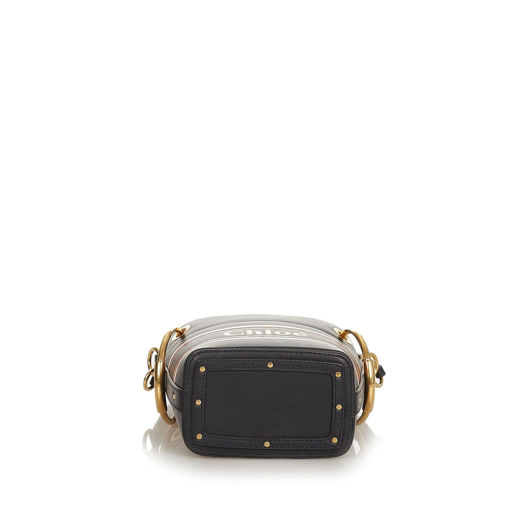 Chloe Mini Roy Leather Bucket Bag (SHG-z4V7cP)