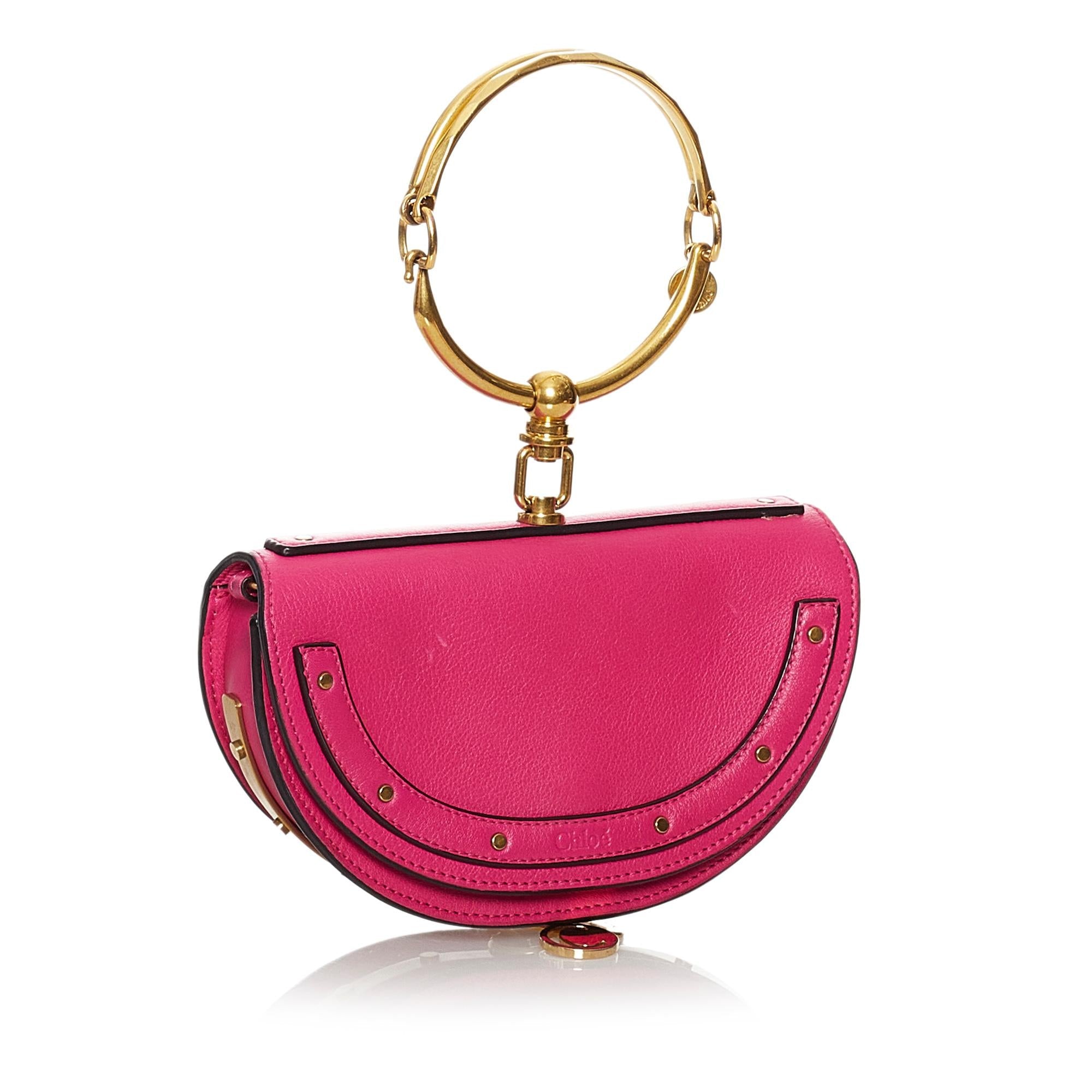 Chloe Nile Minaudiere Handbag (SHG-30291)