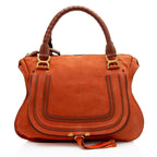 Chloe Nubuck Marcie Large Satchel