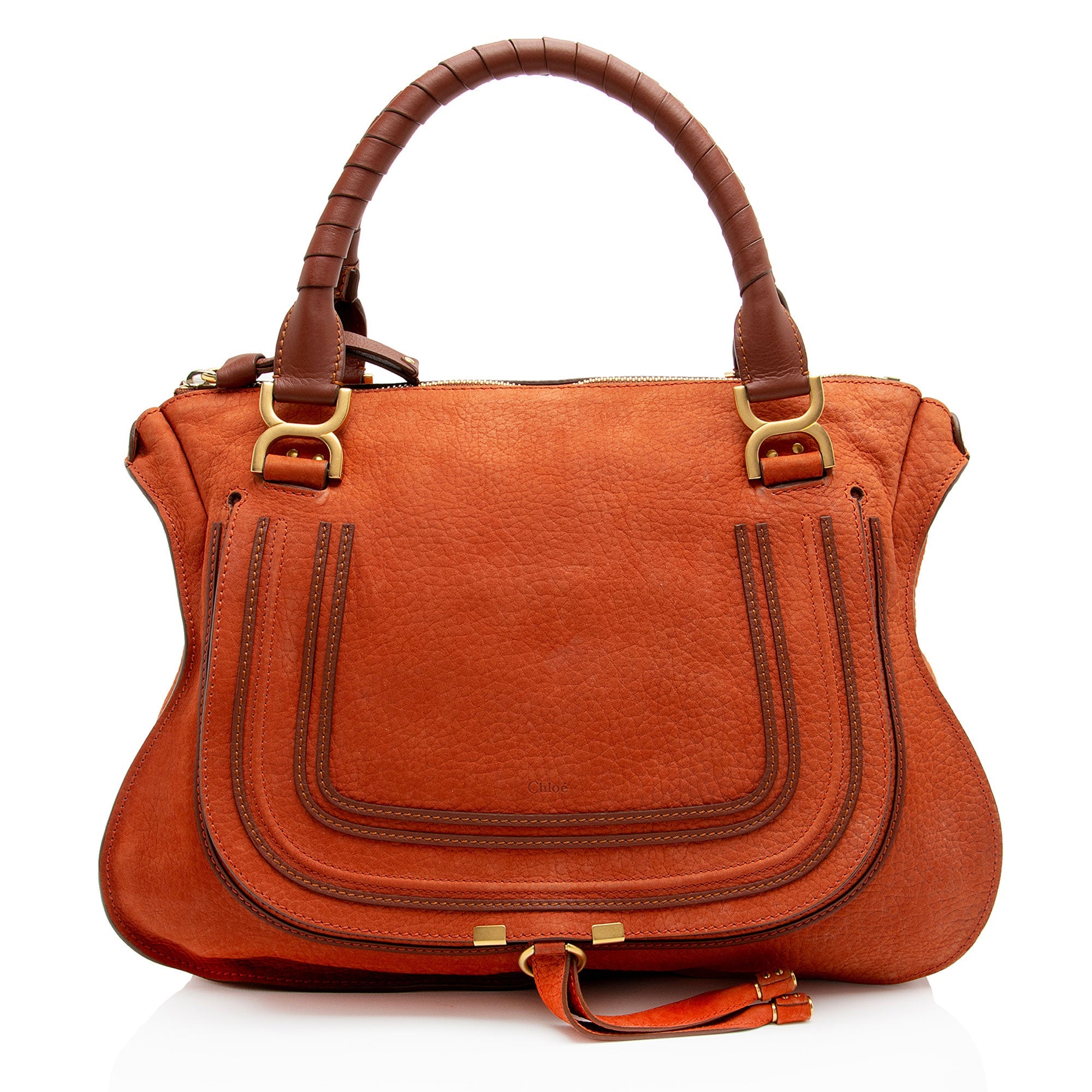 Chloe Nubuck Marcie Large Satchel