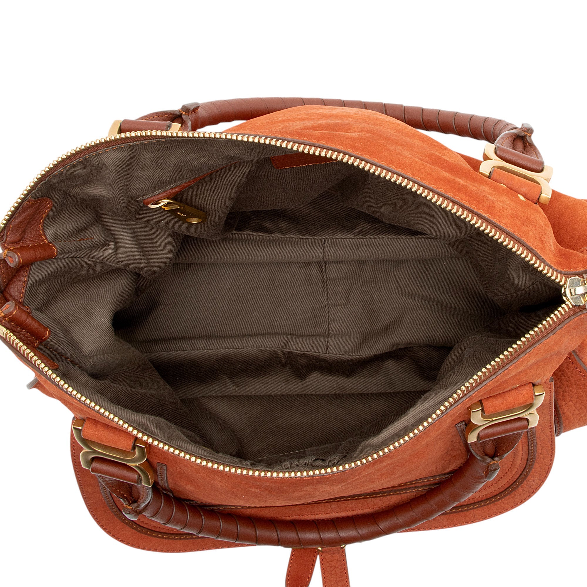 Chloe Nubuck Marcie Large Satchel