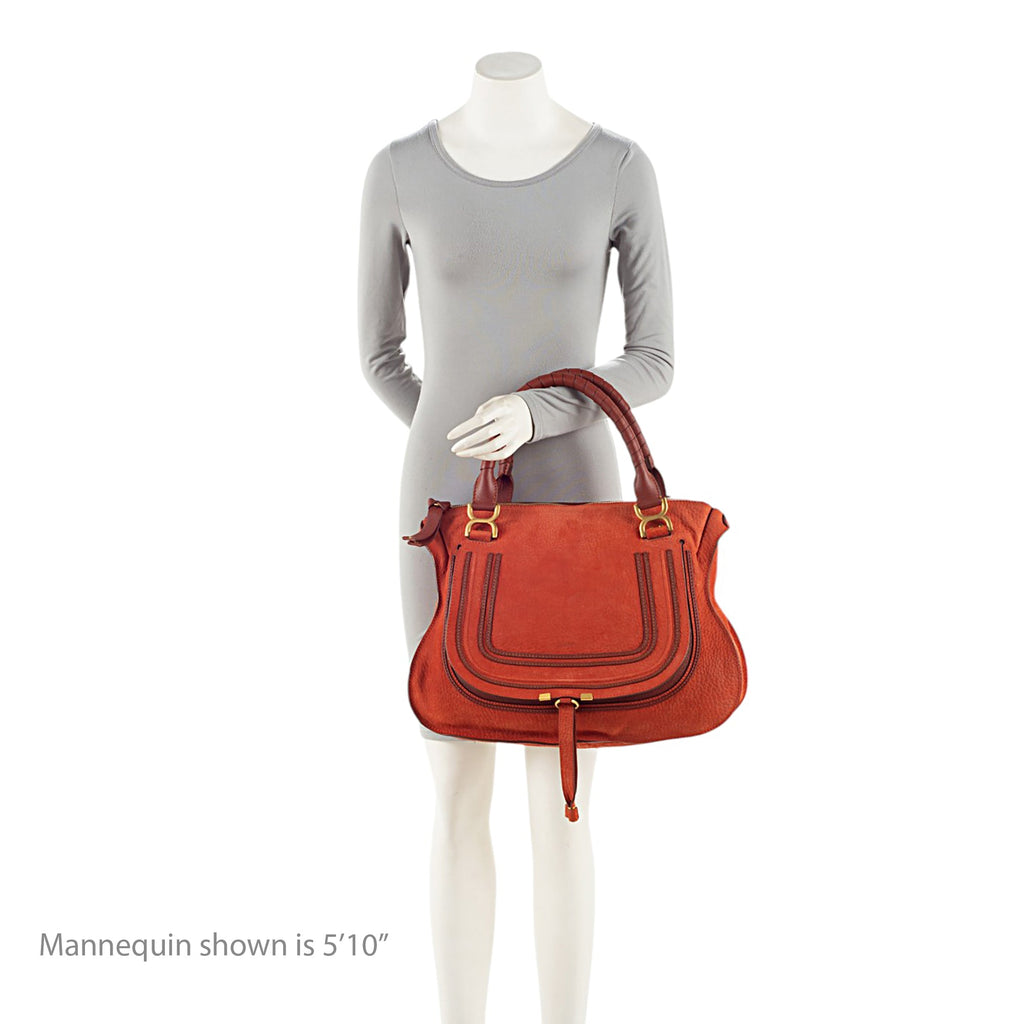 Chloe Nubuck Marcie Large Satchel