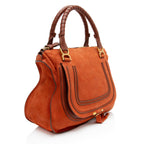 Chloe Nubuck Marcie Large Satchel