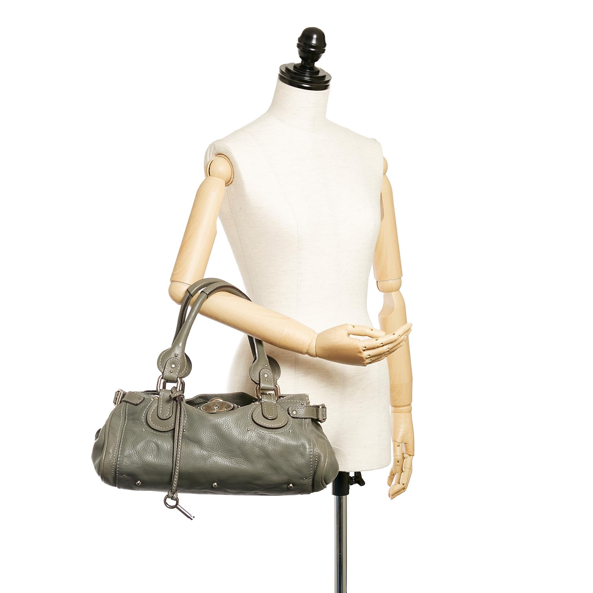 Chloe Paddington Leather Handbag (SHG-27084)