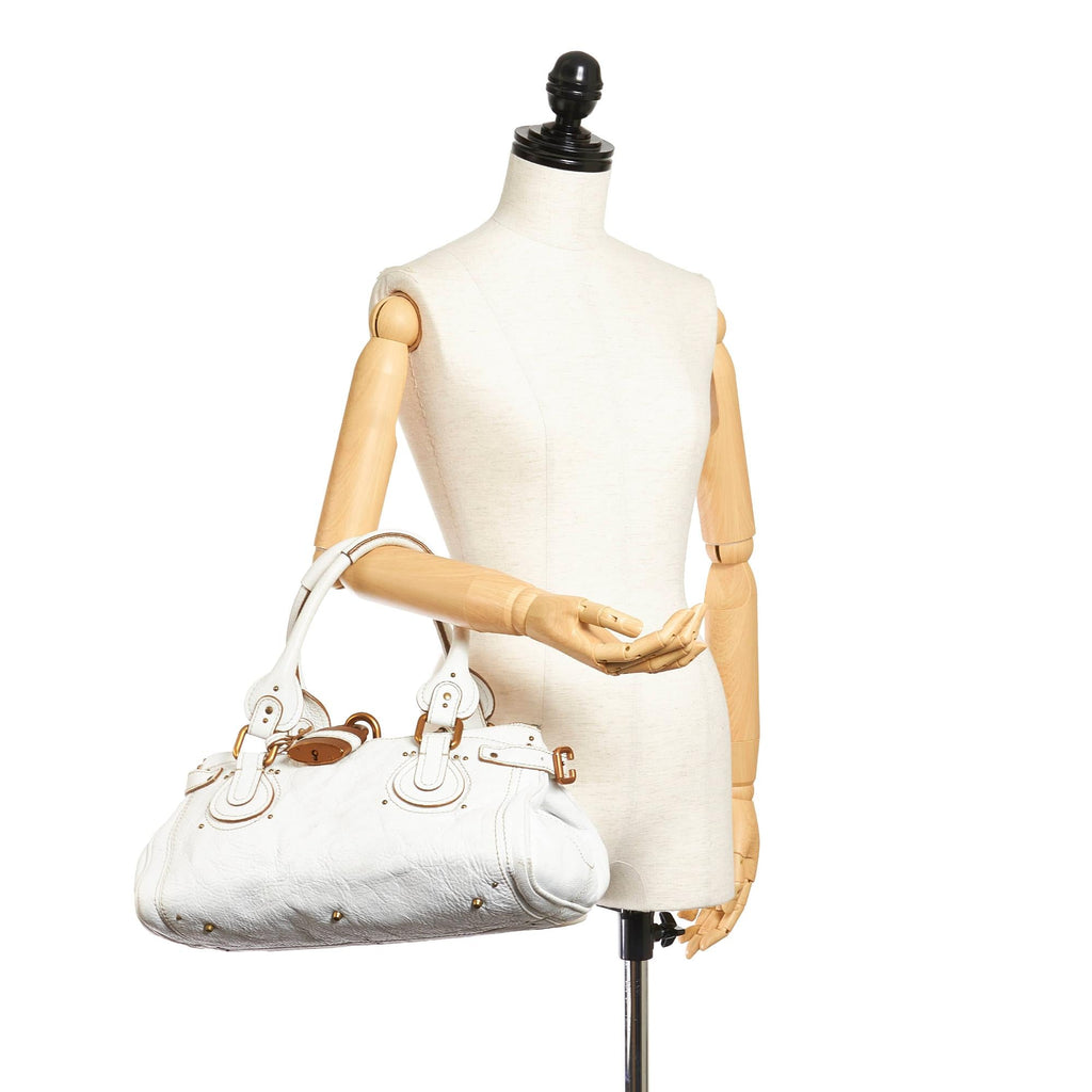 Chloe Paddington Leather Handbag (SHG-28182)