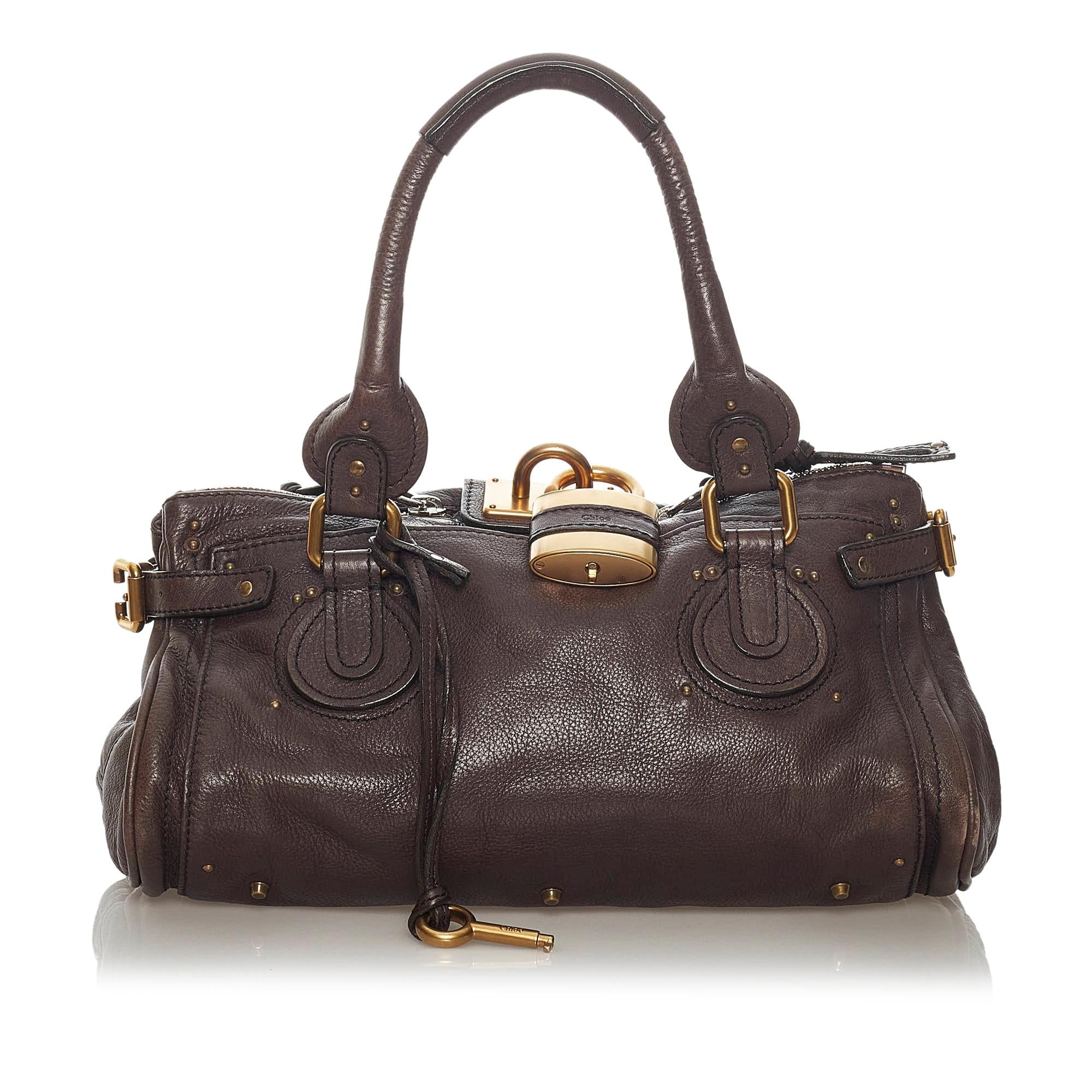 Chloe Paddington Leather Handbag (SHG-28800)