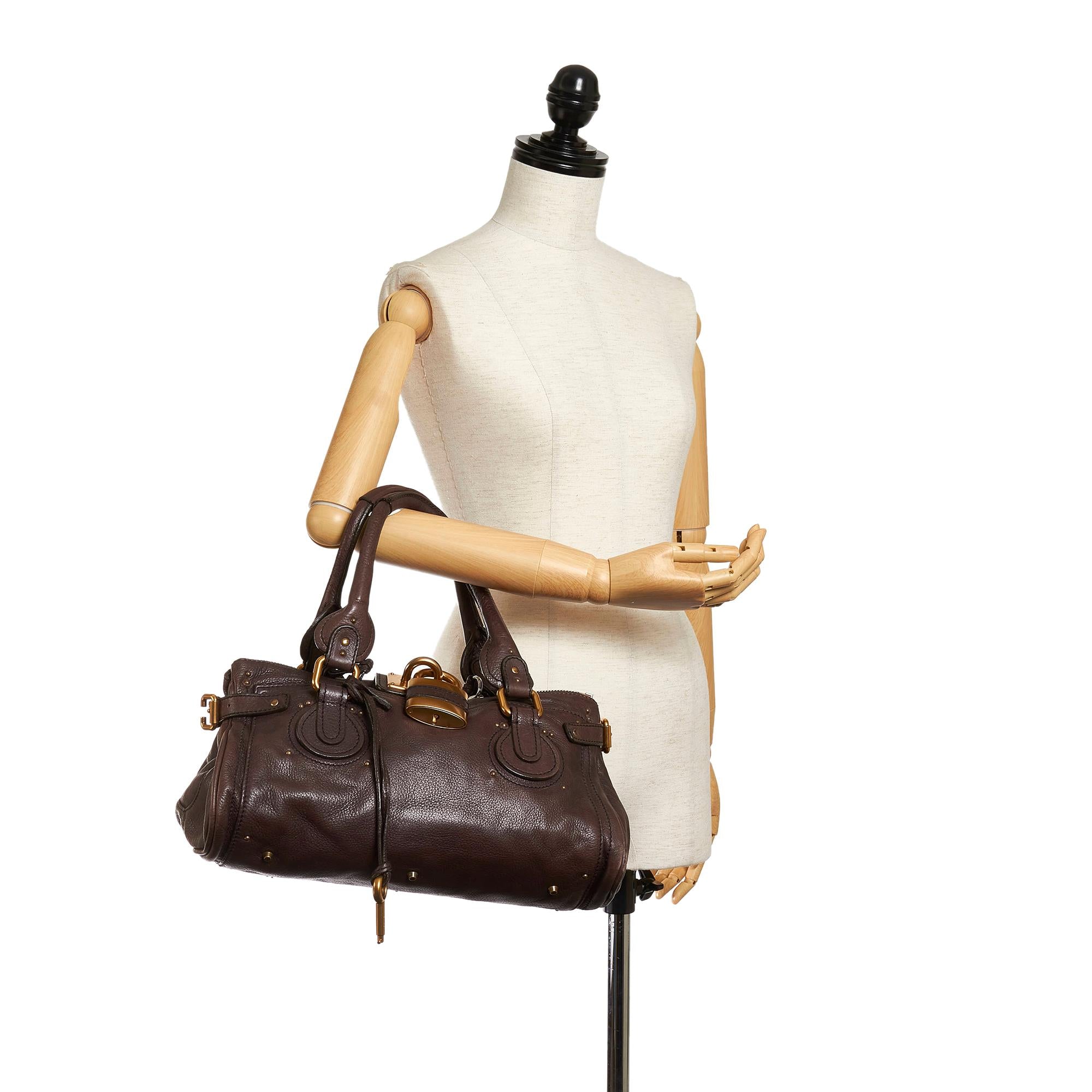 Chloe Paddington Leather Handbag (SHG-28800)