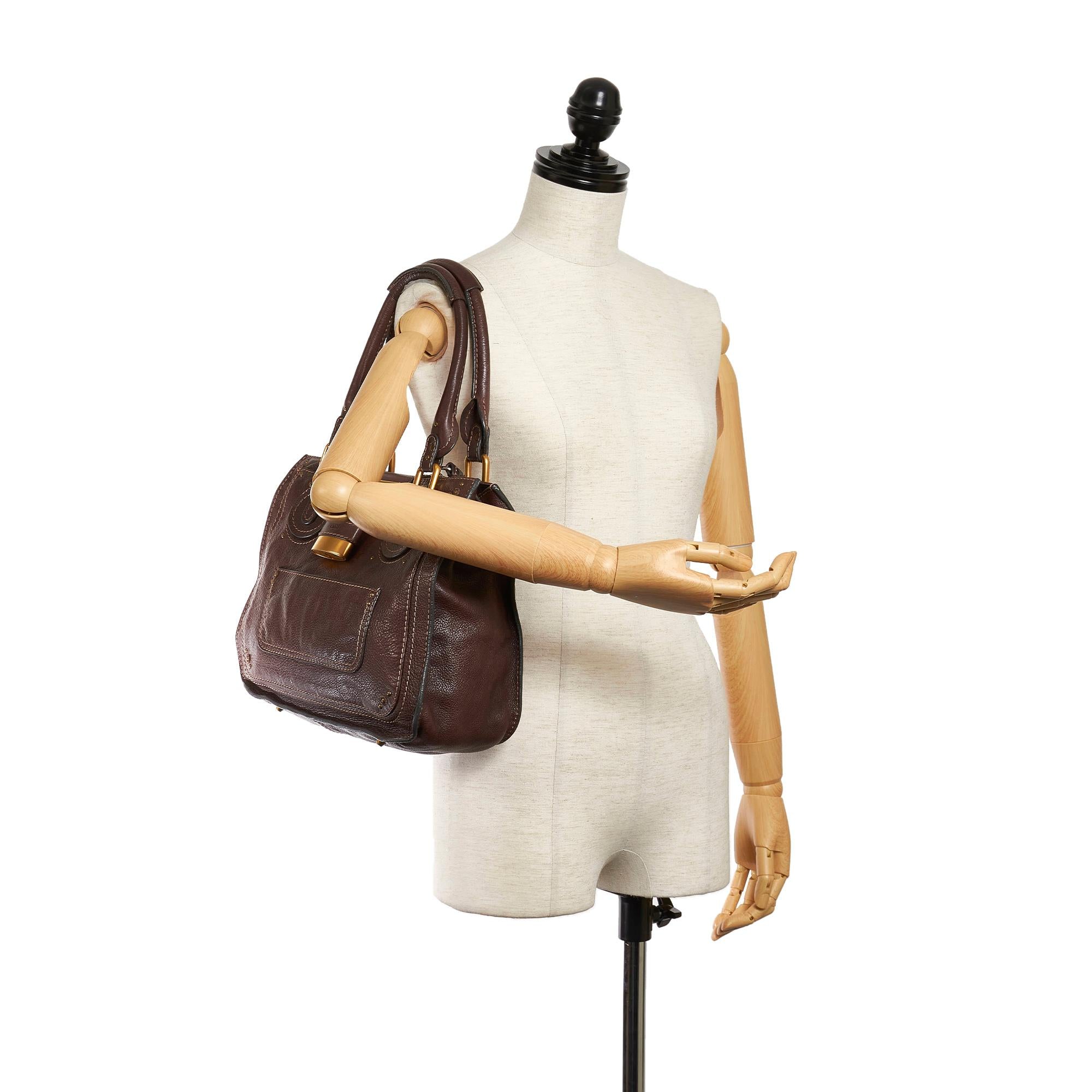 Chloe Paddington Leather Handbag (SHG-29849)