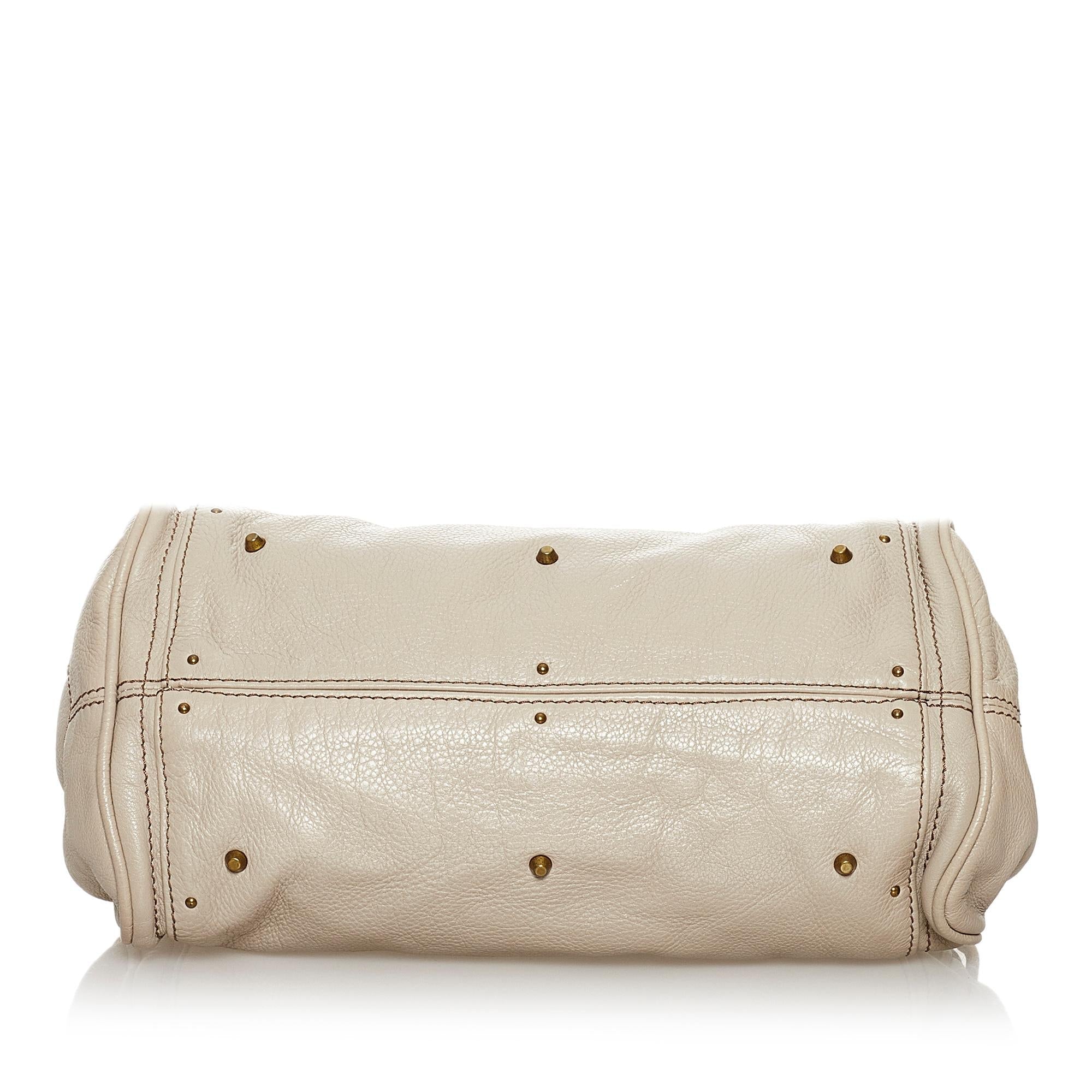 Chloe Paddington Leather Handbag (SHG-30741)