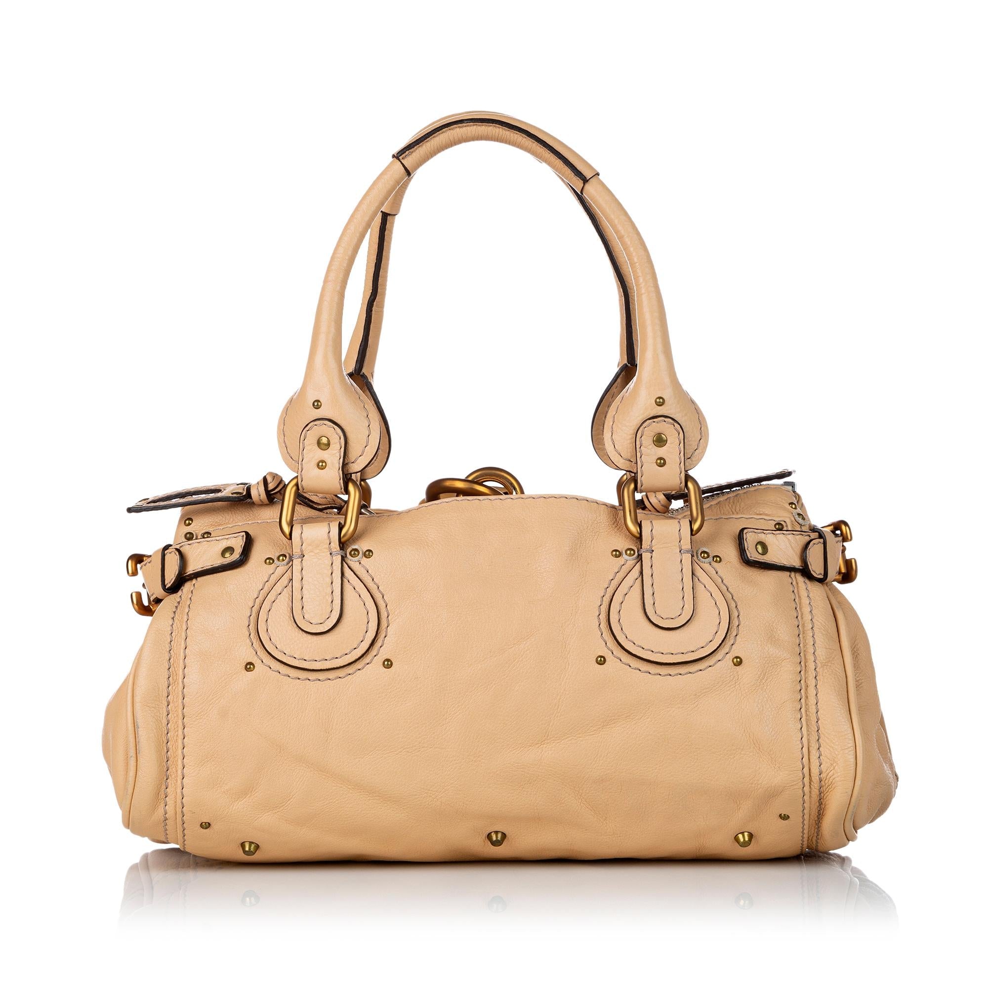 Chloe Paddington Leather Handbag (SHG-30954)