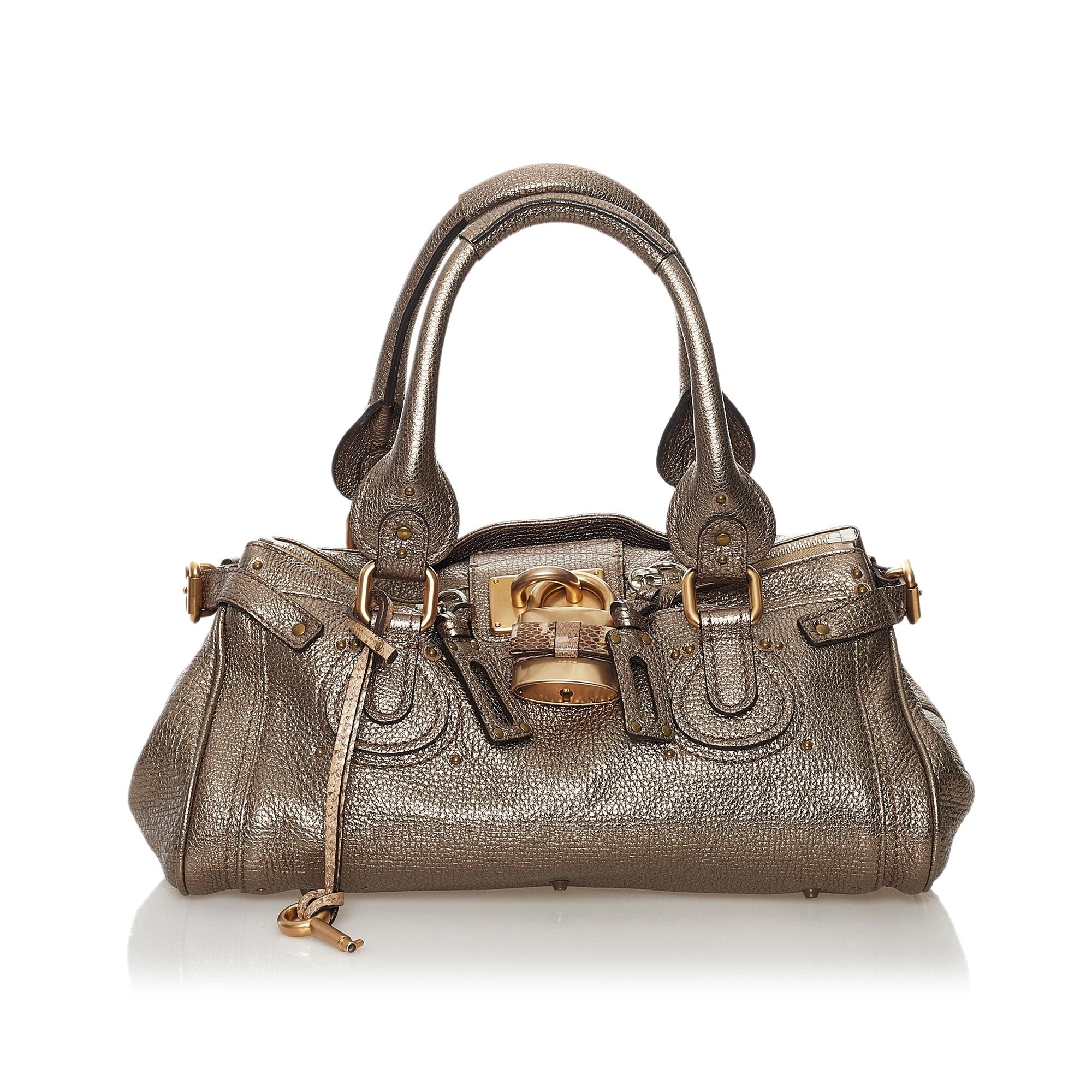 Chloe Paddington Leather Handbag (SHG-32473)
