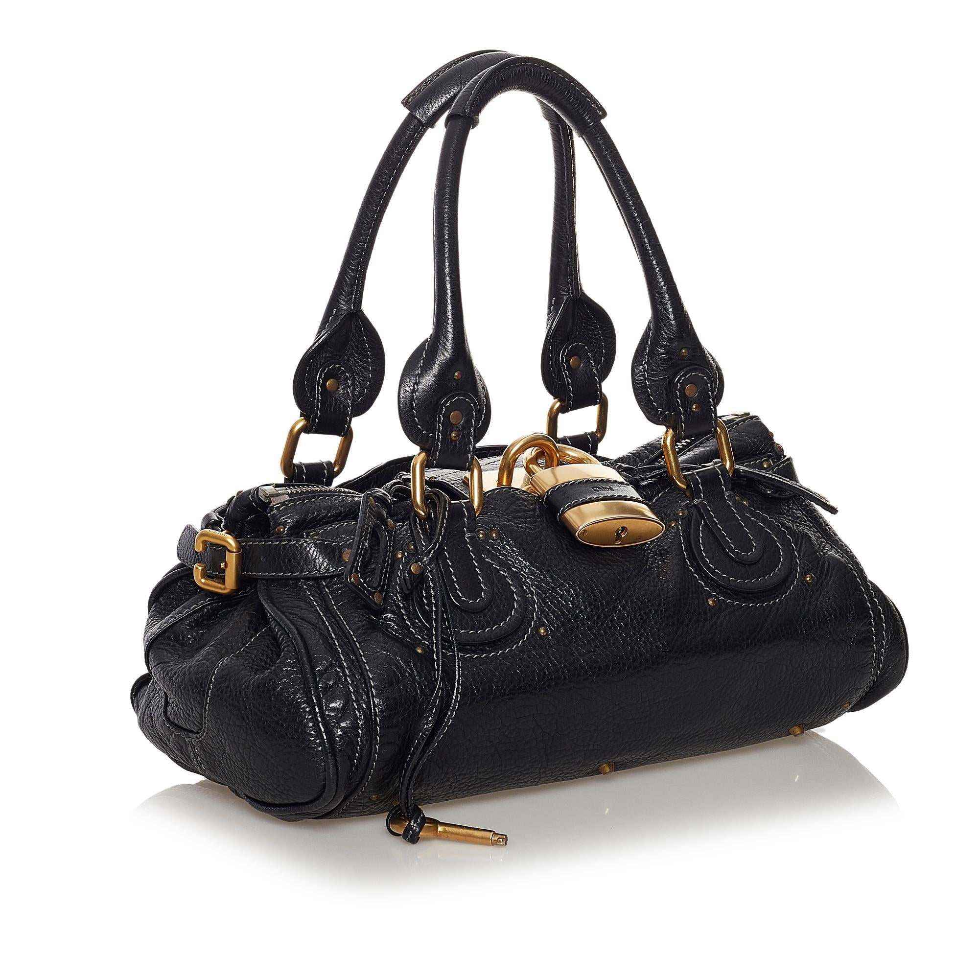Chloe Paddington Leather Handbag (SHG-32923)