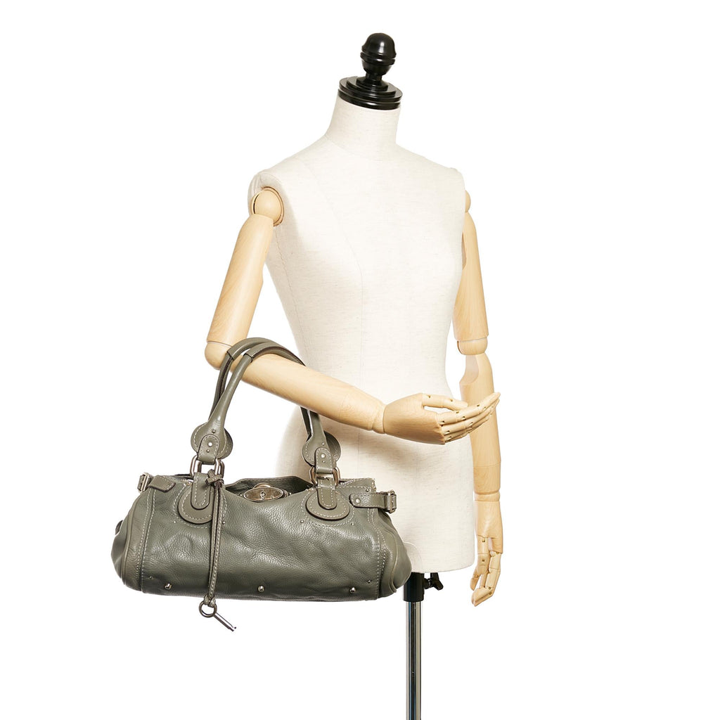 Chloe Paddington Leather Handbag (SHG-33936)