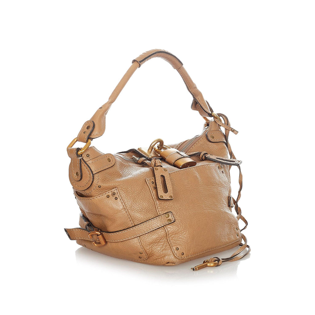 Chloe Paddington Leather Shoulder Bag (SHG-23075)
