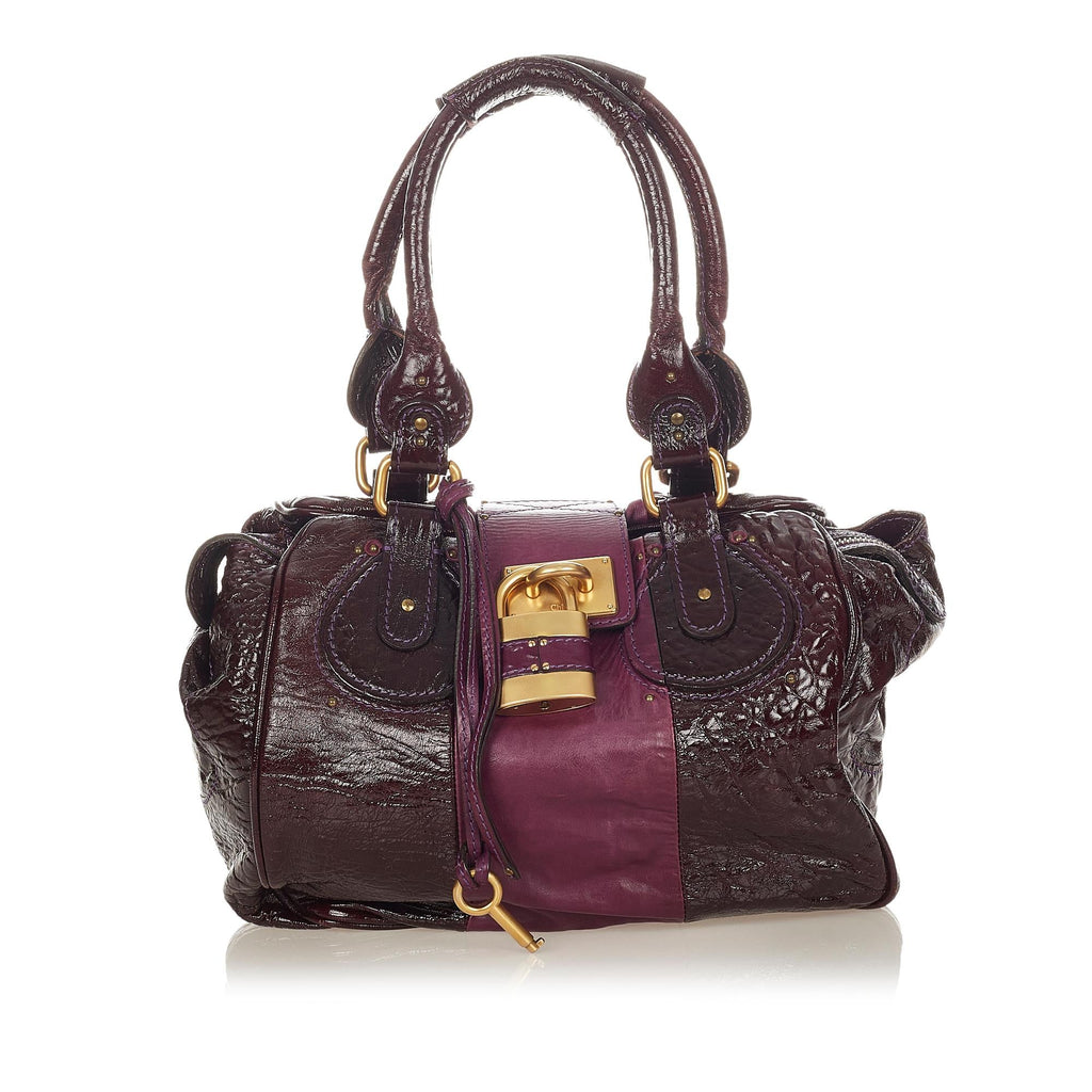 Chloe Paddington Leather Shoulder Bag (SHG-33791)