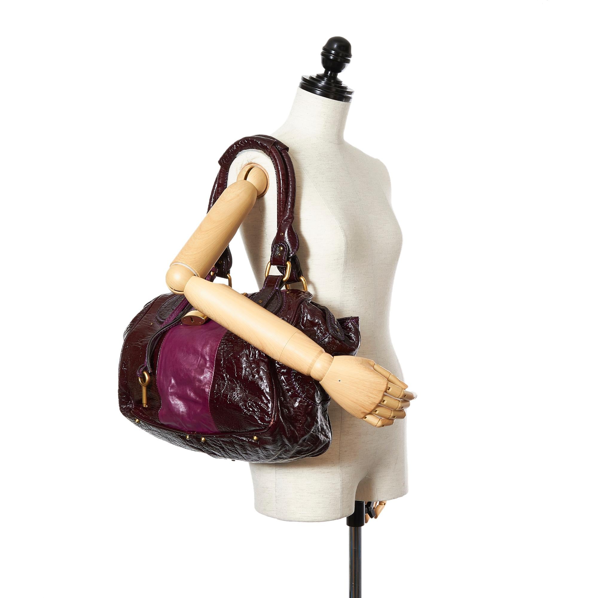 Chloe Paddington Leather Shoulder Bag (SHG-33791)