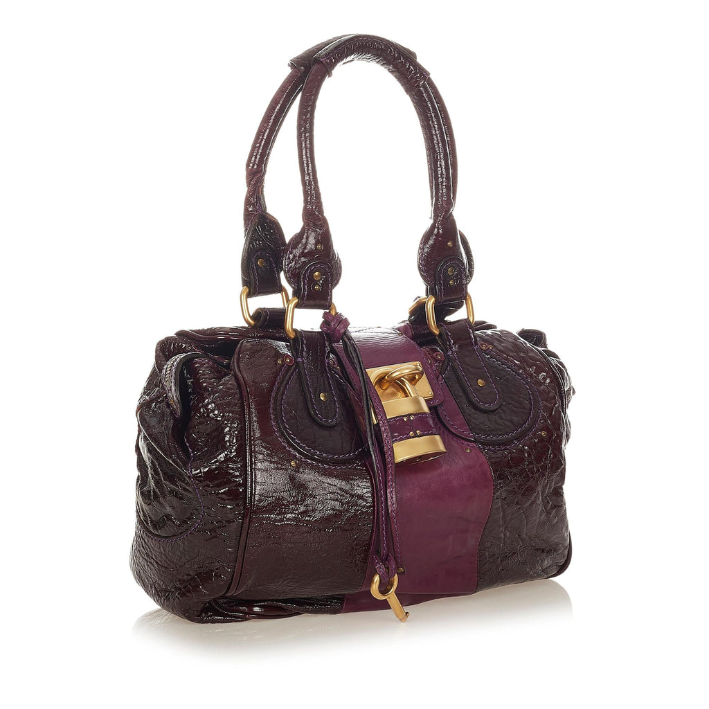 Chloe Paddington Leather Shoulder Bag (SHG-33791)