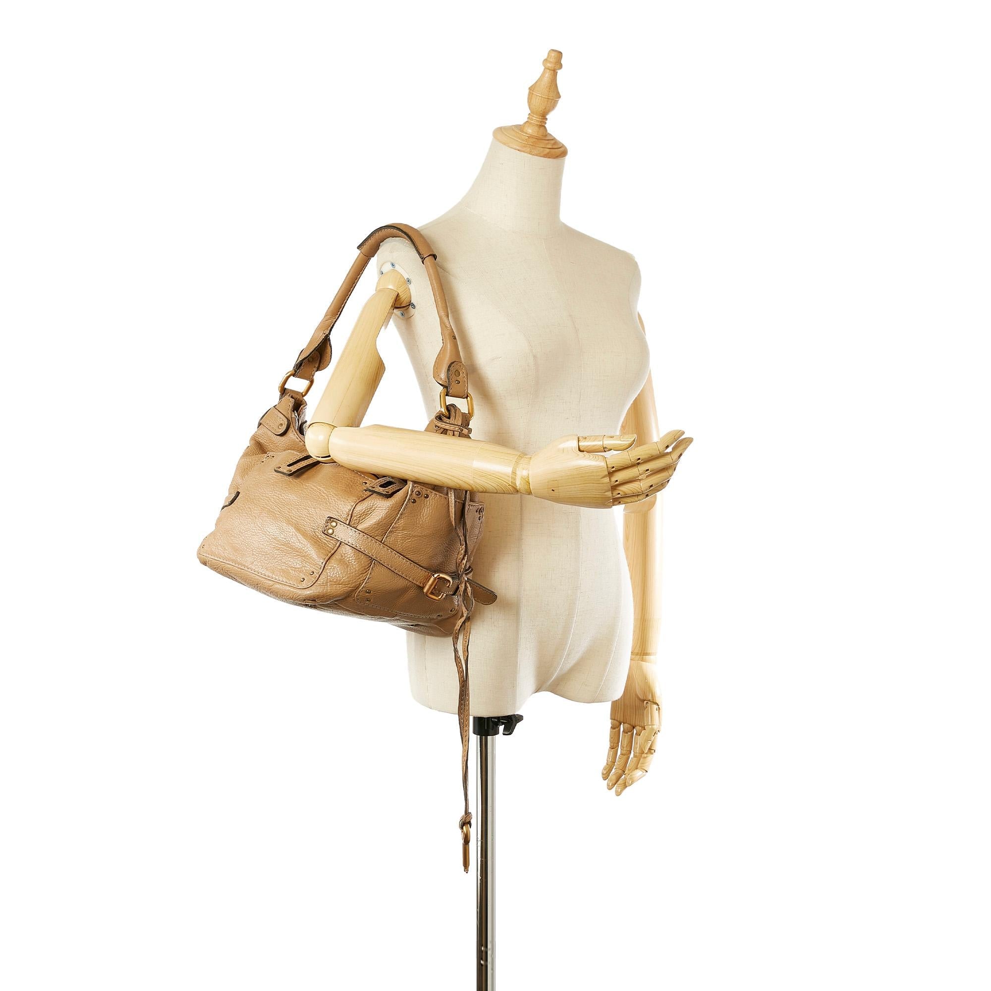 Chloe Paddington Leather Shoulder Bag (SHG-34027)