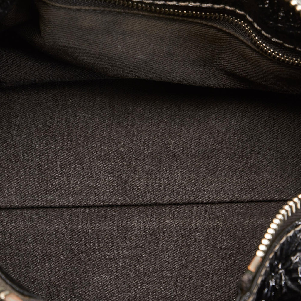 Chloe Paddington Patent Leather Handbag (SHG-26963)
