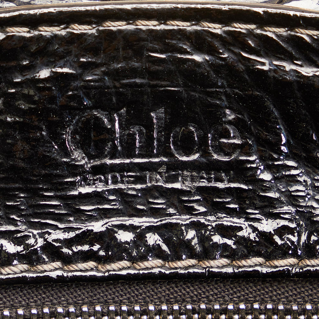Chloe Paddington Patent Leather Handbag (SHG-26963)