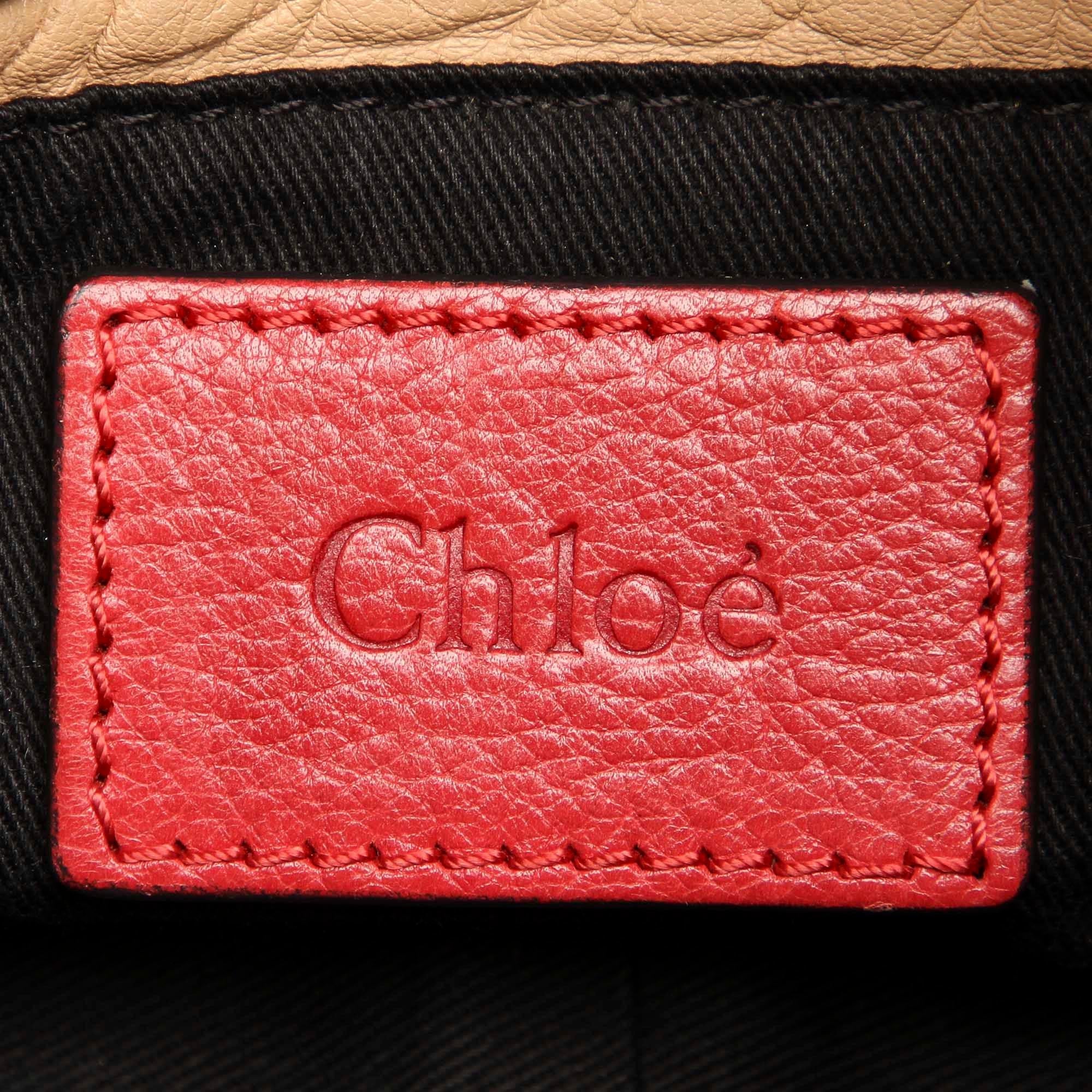 Chloe Paraty Leather Satchel (SHG-15928)