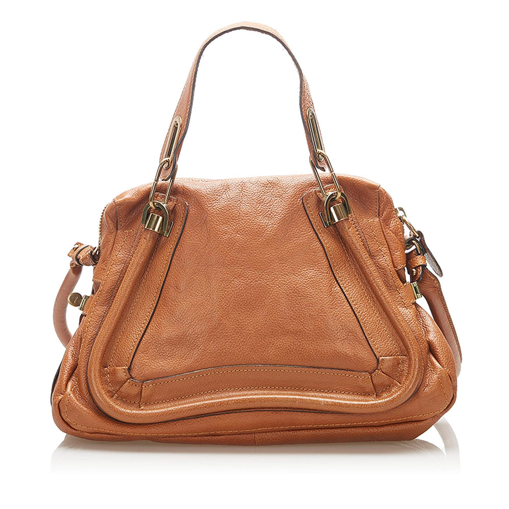 Chloe Paraty Leather Satchel (SHG-22360)