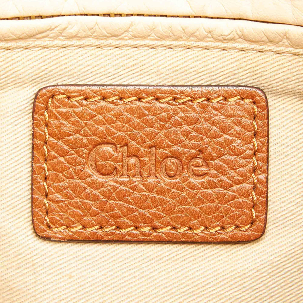 Chloe Paraty Leather Satchel (SHG-22360)