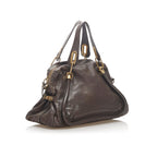 Chloe Paraty Leather Satchel (SHG-22368)