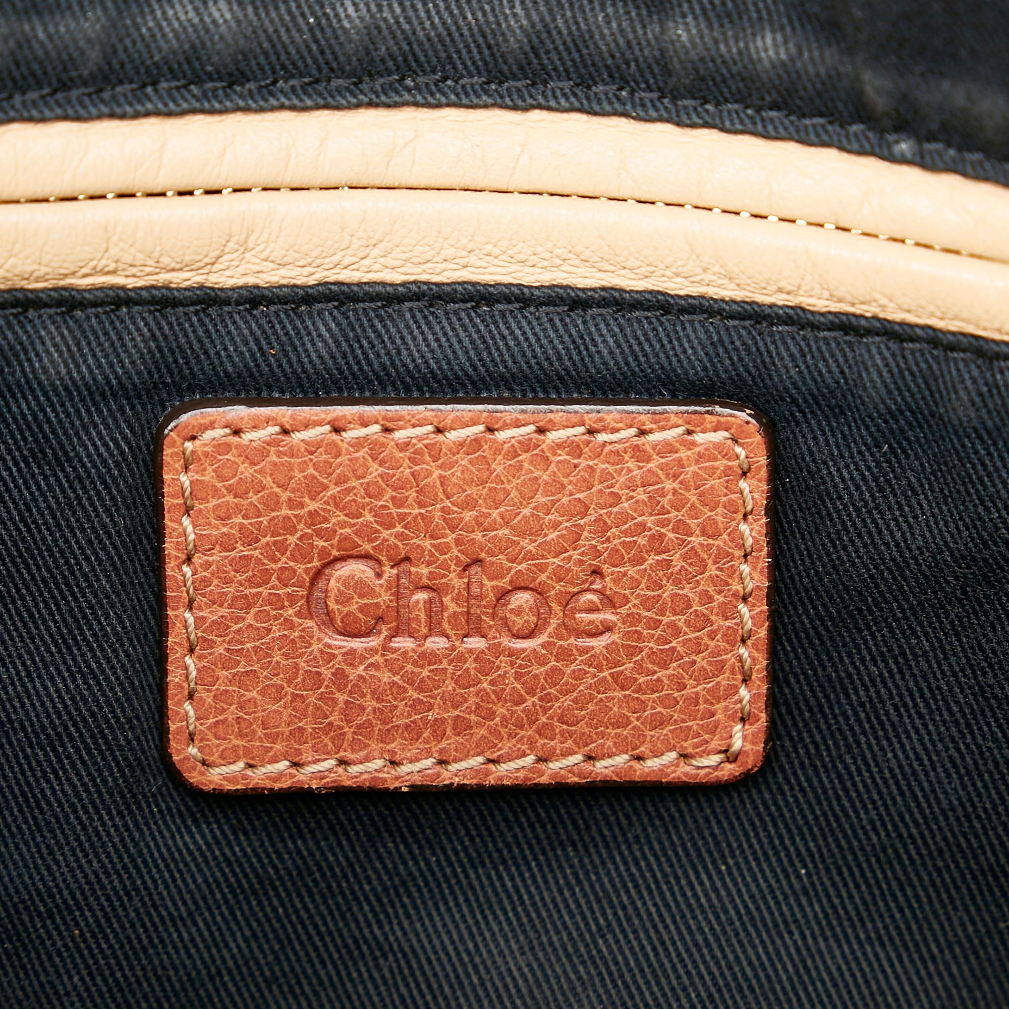 Chloe Paraty Leather Satchel (SHG-23813)