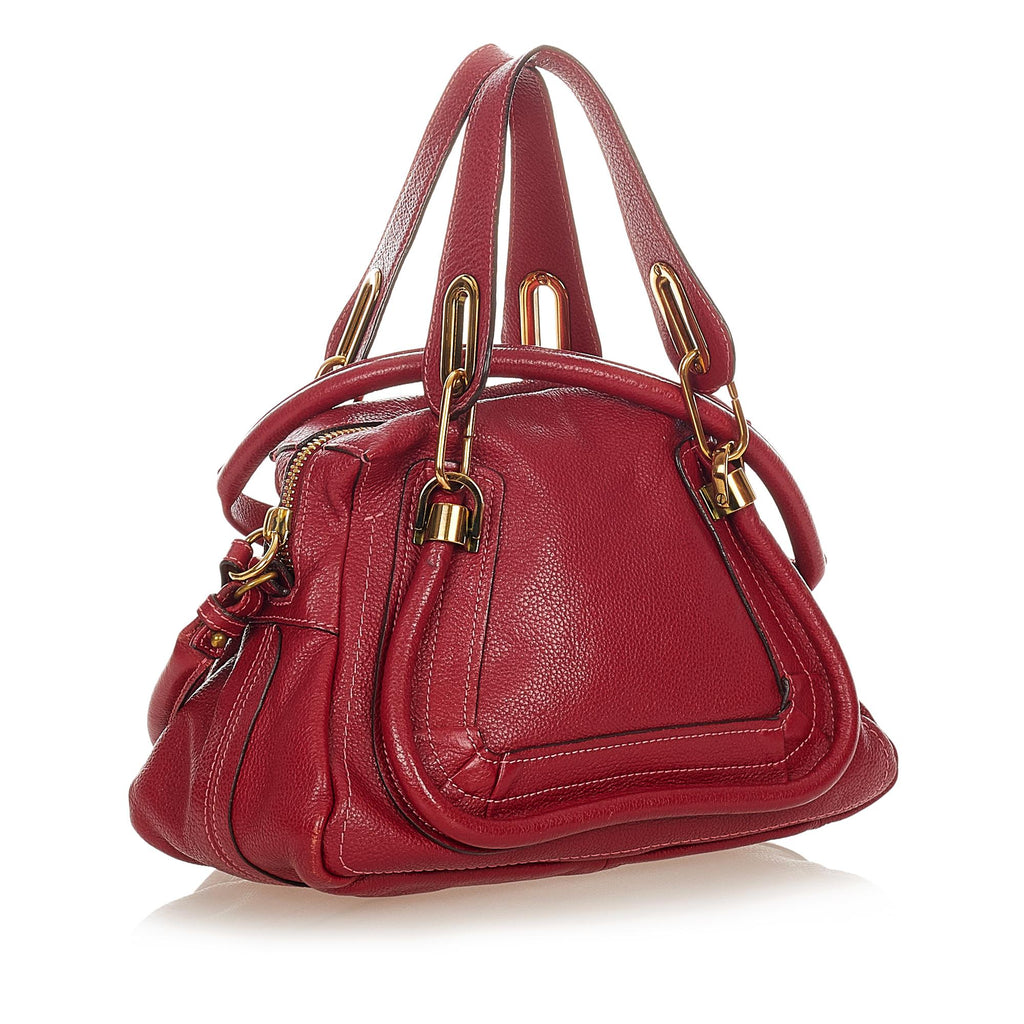 Chloe Paraty Leather Satchel (SHG-25501)