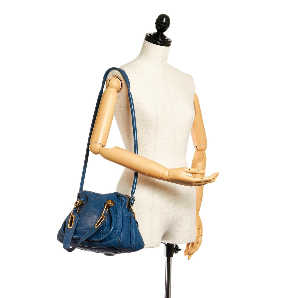 Chloe Paraty Leather Satchel (SHG-28314)